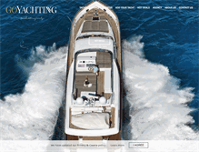 Tablet Screenshot of go-yachting.com